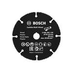 Bosch Professional Tungsten Carbide Multi Wheel Cutting Disc (for Wood, Plastic, plasterboard, Copper Pipe, Ø 76 mm, bore Ø 10 mm, Angle Grinder Accessories)