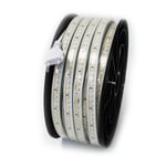 50m Arbetsbelysning 230V LED strip - IP65, 120 LED/m, 10W/m, 1000 lm/m - Kulör : Neutral