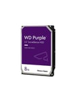WD Purple 85PURZ - hard drive - 8 TB - SATA 6Gb/s - 8TB - Kovalevy - WD85PURZ - SATA-600 - 3.5"