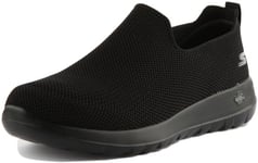 Skechers Men's Go Max-Athletic Air Mesh Slip on Walking Shoe Sneaker, Black Knit, 8.5 UK