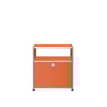 USM - USM Haller 57 nattduksbord Pure Orange - Sängbord - Fritz Haller,Paul Schärer - Orange - Metall