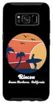 Coque pour Galaxy S8 Rincon Santa Barbara California Surf Vintage Surfer Beach