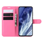 MIFanX Xiaomi Black Shark 3 Case,PU Leather Flip Folio Wallet Cover With [Card Slots] for Xiaomi Black Shark 3(Rose)