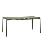 HAY - Palissade Table Olive - 170 x 90 cm - Olive - Grön - Matbord utomhus - Metall