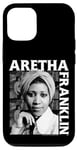 Coque pour iPhone 14 Pro Photo portrait d'Aretha Franklin par David Gahr