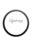 Fotoram Premium Rund Svart - 30x30 cm