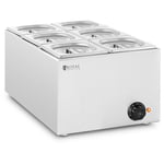 Royal Catering Bain marie - 640 W 6 x GN 1/6