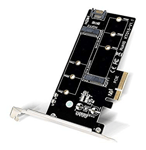 M.2 to PCI-E X4 and SATA 6G Adapter Card