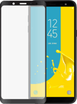 Protège-écran en verre trempé 2.5D contour noir pour Samsung Galaxy J6+ 2018 - Neuf