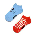 Happy Socks 2-Pack Low Cat Socks Junior