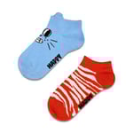 Happy Socks 2-Pack Low Cat Socks Junior