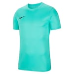 Nike Park VII Jersey SS Maillot Homme, Hyper Turq/Black, FR : L (Taille Fabricant : L)