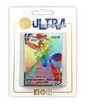 Cizayox VMAX 193/189 Arc en Ciel Secrète - Ultraboost X Epée et Bouclier 3 Ténèbres Embrasées - Coffret de 10 Cartes Pokémon Françaises