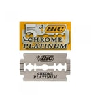 BIC Chrome Platinum Dubbeleggade Rakblad 50-pack