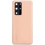 Genuine Huawei P40 Pro Replacement Battery Cover (Blush Gold) 02353MNB UK Stock