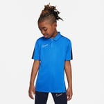 Nike Piké Dri-FIT Academy 23 - Royal Blå/Obsidian/Vit Barn, storlek XS: 122-128 cm