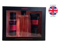 Scentalis Dark Aura Women's Perfume Gift Set Eau De Parfum Body Mist & Lotion