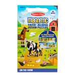 Take-Along Magnetic Jigsaw Puzzles Travel Toy – On The Farm - Melissa & Doug