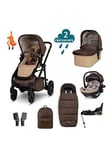 Cosatto Wow 3 Everything Bundle Travel System - Foxford Hall, Brown