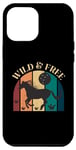 iPhone 14 Plus Wild & Free - Cool Cowgirl Vintage Retro For Women Case