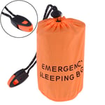 Reusable Emergency Sleeping Bag Waterproof Survival Camping Trav