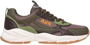 FILA Men's Novarra Sneaker, Plum Truffle Oil Green, 8.5 UK