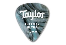 Taylor Premium Darktone 351 Thermex Ultra Picks, Abalone, 1.00mm, 6-Pack