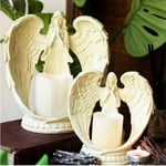DIY Angel Wings Easter Ornament Nordic Electronic Candle Crafts  Home