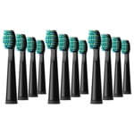 Fairywill 12 Pack Sonic Electric Toothbrush Replacement Heads Soft Bristle Heads