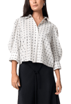Soaked In Luxury SLHella Shirt 3/4 Svart