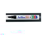 Artline 90, Svart, Plast, 2,5 Mm