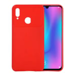 LLLi Mobile Accessories for HUAWEI Beetle Series Shockproof TPU Case for Huawei Honor 10 Lite/P Smart(2019)(Black) (Color : Red)