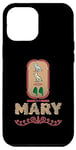 Coque pour iPhone 15 Plus MARY-American noms en lettres hiéroglyphiques, un Khartouch