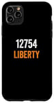 Coque pour iPhone 11 Pro Max Code postal Liberty 12754, déménagement vers 12754 Liberty