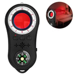 Détecteur anti-espion Mini détecteur de caméra Audio Bug Spy Finder avec boussole Flash Light GPS Signal Scanner Device Signal Tracker Finder pour composants électroniques