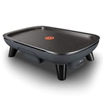 Tefal Plancha Des Saveurs Plancha électrique, 2400 W, Revêtement antiadhésif Titanium Force, Technologie Thermo-Spot, Thermostat réglable, Plaque amovible, Compatible lave-vaisselle YY4570FB