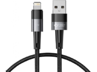 Kabel USB Tech-Protect USB-A - Lightning 0.25 m Czarny (THP2007)
