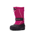 Sorel KIDS FLURRY Waterproof Unisex Baby Snow Boots, Red (Deep Blush x Tropic Pink) - Children, 7 UK