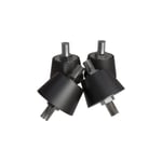 KlimatKoncept vibrationsdämpare luftvärmepump, 4-pack