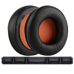 Ersättnings öronkuddar för SteelSeries Siberia 840 800 Blutooth-hörlurar Gamer-huvudband Tjocka Memory Foam kuddar Hörselkåpor one set