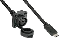 Alcasa Ic01-16U3102-005, 1 M, Usb C, Usb C, Usb 3.2 Gen 2 (3.1 Gen 2), 10 Gbit/S, Svart