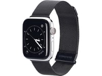 Dux Ducis Dux Ducis Magnetiskt Armband Till Watch 7 / 6 / 5 / 4 / 3 / 2 / Se (41 / 40 / 38Mm) Magnetiskt Armband Svart (Milanese Version)