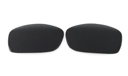 NEW POLARIZED BLACK REPLACEMENT LENS FOR OAKLEY CONDUCTOR 6 SUNGLASSES