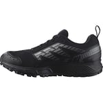 Salomon Wander Gore-Tex Chaussures Imperméables de Trail Running pour Homme, Conception spéciale outdoor, Confort douillet, Maintien sûr, Black, 48