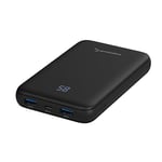 Sabrent 10000 mAh USB C PD Power Bank Portable Charger with Quick Charge 3.0 USB (PB-Y10B)
