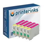 5 x  603XL Magenta T03A3 Non OEM Ink For Epson XP-2100 XP-2105 XP-3105 XP-4105