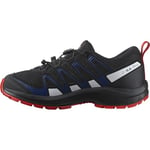 Salomon XA Pro V8 Kids Outdoor Shoes, Precise fit, All-terrain grip, and Sporty look, Black, 2.5