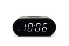 Roberts ORTUSCHARGE-BK FM RDS / Bluetooth / Wireless Charging Alarm Clock Radio - Black