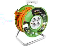 Awtools Garden Line Extension Cable Drum 30M 3X1mm 10A / 2300W