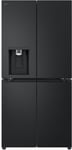 LG 506L French Door Fridge Freezer - Matte Black - GF-L500MBL